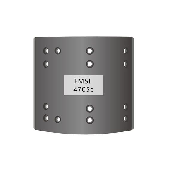 Ceramic brake lining FMSI 4705 c